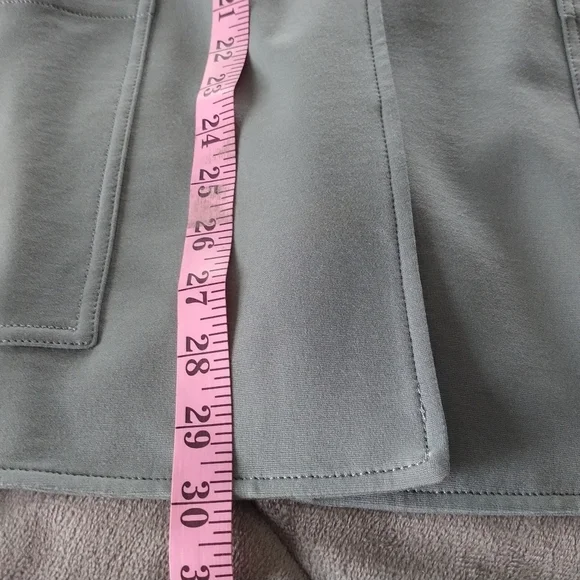 Athleta Eastbound Sage Green Open Front Blazer 10